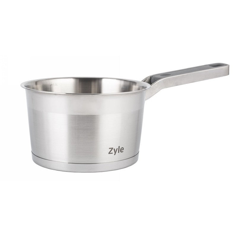 Zyle ZY12716SP Induction Pot with Lid, 1.5 L