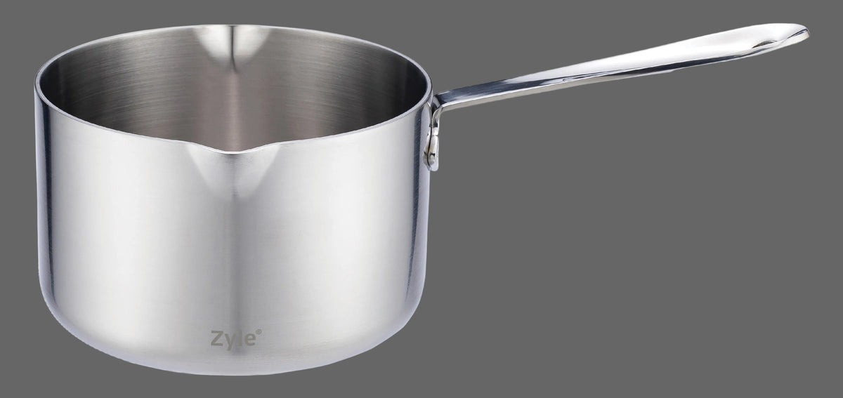 Zyle ZY272MP Stainless Steel Milk and Sauce Pan, 900 ml
