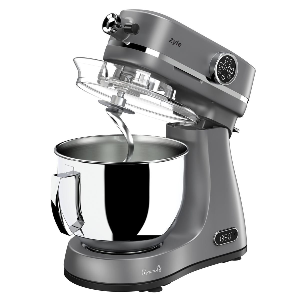 Zyle ZY801GSM Multifunctional Stand Mixer, 1600 W