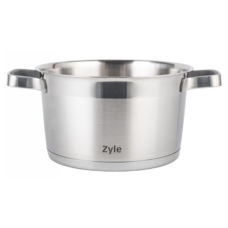 Zyle ZY12720CS Induction Pot with Lid, 2.5 L
