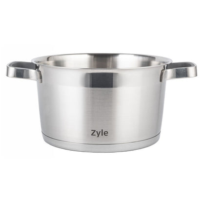 Zyle ZY12720CS Induction Pot with Lid, 2.5 L