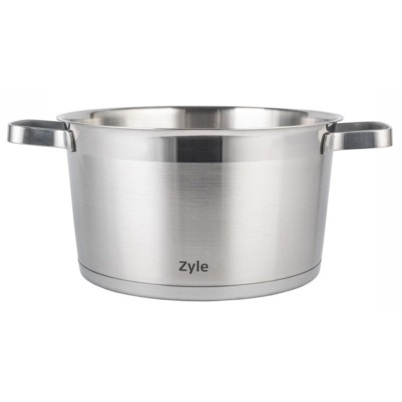 Zyle ZY12724CS Induction Pot with Lid, 4.5 L