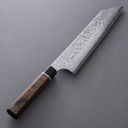 Suncraft Senzo Black BD-09 Damascus Steel Bunka Knife, 20 cm Blade