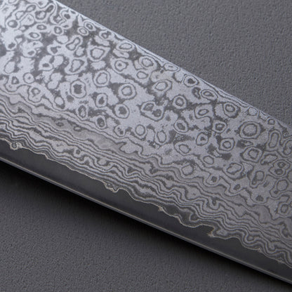 Suncraft Senzo Black BD-09 Damascus Steel Bunka Knife, 20 cm Blade