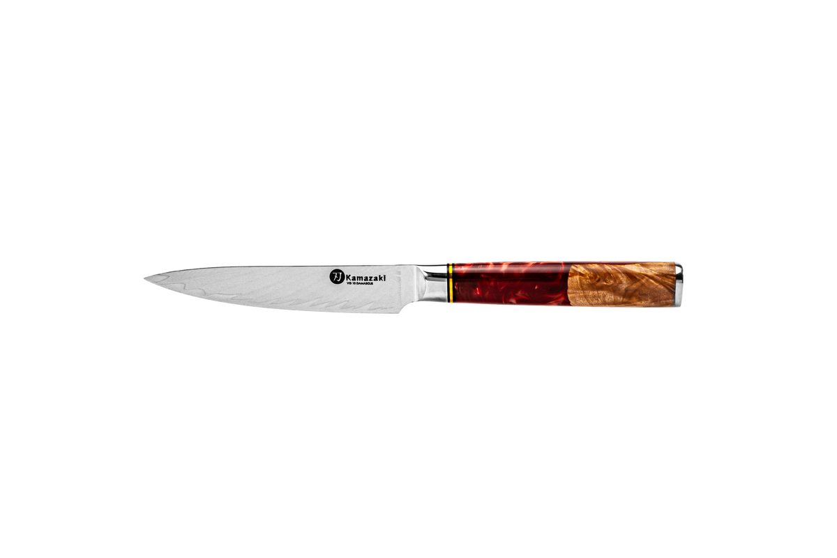 Damasko plieno peilis Kamazaki universalus KZI208KN, 13 cm
