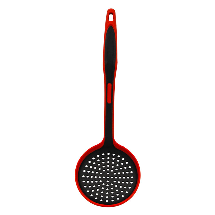 Zyle ZY008RSP Silicone/Nylon Slotted Spoon, 33.5 cm