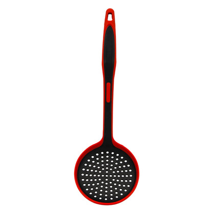 Zyle ZY008RSP Silicone/Nylon Slotted Spoon, 33.5 cm