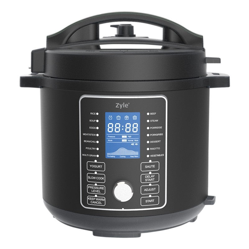 Zyle ZY806MC Multifunctional Electric Pressure Cooker with Air Fryer, 1200 W, 8 L