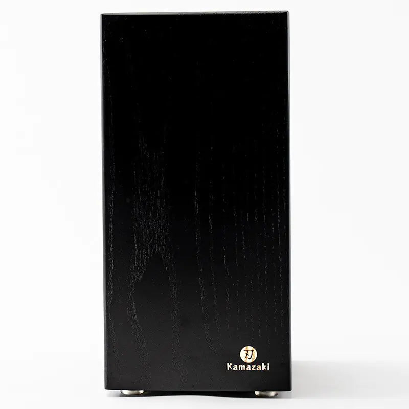 KAMAZAKI KZI2258BL Magnetic Knife Block, Black