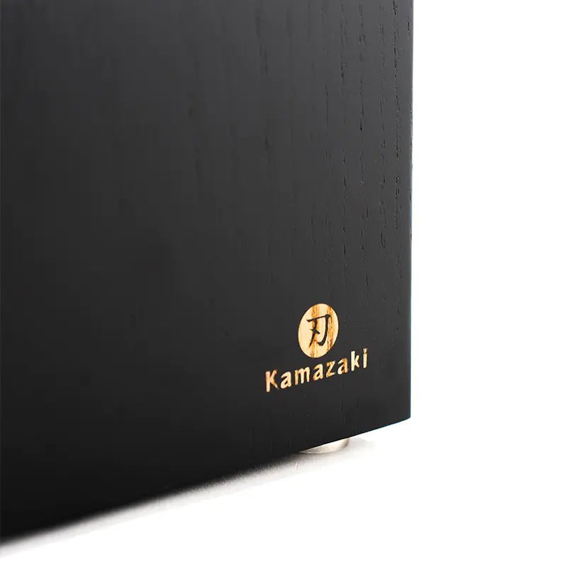 KAMAZAKI KZI2258BL Magnetic Knife Block, Black